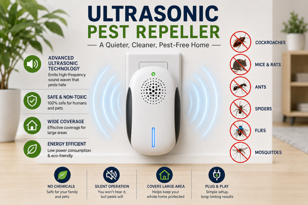 ultrasonic pest repeller