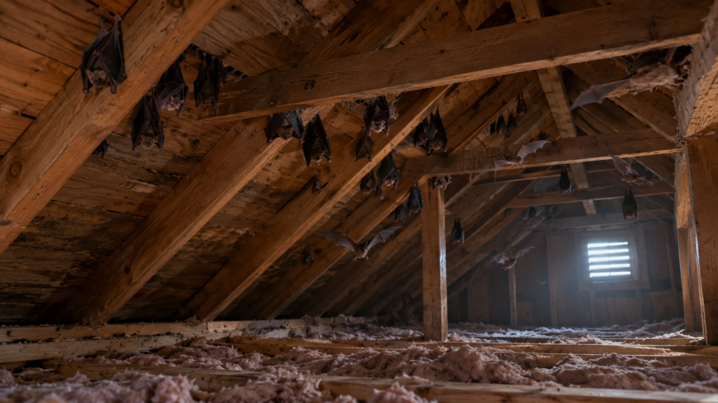 bats in attic